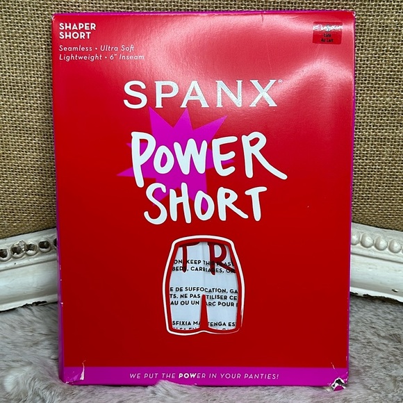 SPANX | Seamless Power Sculpting Mid-Thigh Short, in CAFE AU LAIT, Size S - Picture 2 of 10
